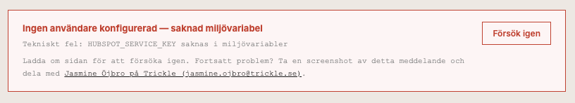 Screenshot from an error message added to v3 of the deal logger